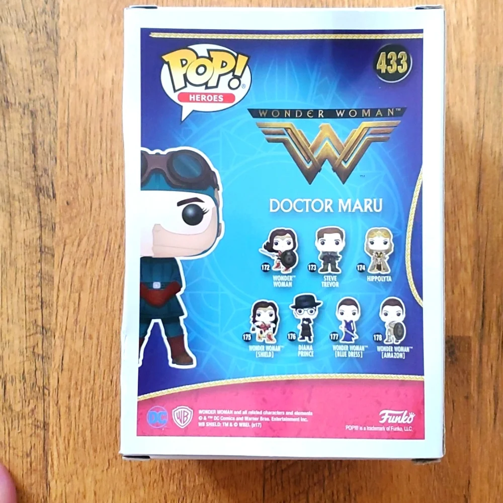 Funky Pop Doctor Maru Heroes x Wonder Woman Vinyl Character DC Legion of Collect